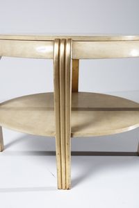 MANIFATTURA FRANCESE : Tavolino da centro  - Asta Asta 378 | DESIGN E ARTI DECORATIVE DEL NOVECENTO - DESIGN Online - Associazione Nazionale - Case d'Asta italiane