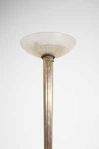 LELEU JULES (1883 - 1961) : Lampada da terra  - Asta Asta 378 | DESIGN E ARTI DECORATIVE DEL NOVECENTO - DESIGN Online - Associazione Nazionale - Case d'Asta italiane