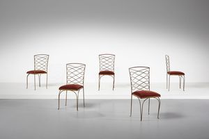 MANIFATTURA ITALIANA - Cinque sedie