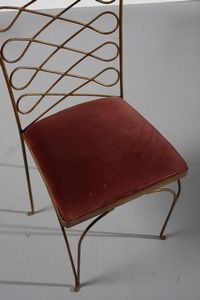 MANIFATTURA ITALIANA : Cinque sedie  - Asta Asta 378 | DESIGN E ARTI DECORATIVE DEL NOVECENTO - DESIGN Online - Associazione Nazionale - Case d'Asta italiane