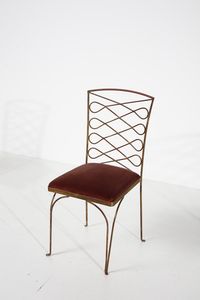 MANIFATTURA ITALIANA : Cinque sedie  - Asta Asta 378 | DESIGN E ARTI DECORATIVE DEL NOVECENTO - DESIGN Online - Associazione Nazionale - Case d'Asta italiane