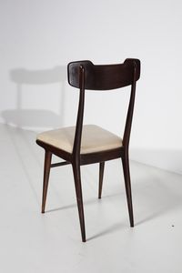 MANIFATTURA ITALIANA : Sei sedie  - Asta Asta 378 | DESIGN E ARTI DECORATIVE DEL NOVECENTO - DESIGN Online - Associazione Nazionale - Case d'Asta italiane
