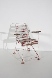 MANIFATTURA ITALIANA : Tavolo e quattro sedie  - Asta Asta 378 | DESIGN E ARTI DECORATIVE DEL NOVECENTO - DESIGN Online - Associazione Nazionale - Case d'Asta italiane