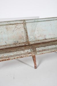MANIFATTURA ITALIANA : Panca con coppia di poltrone  - Asta Asta 378 | DESIGN E ARTI DECORATIVE DEL NOVECENTO - DESIGN Online - Associazione Nazionale - Case d'Asta italiane