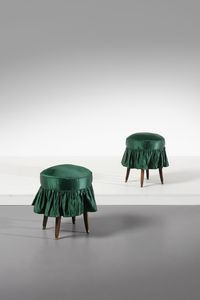 RAVA CARLO ENRICO (1903 - 1986) - Coppia di poggiapiedi