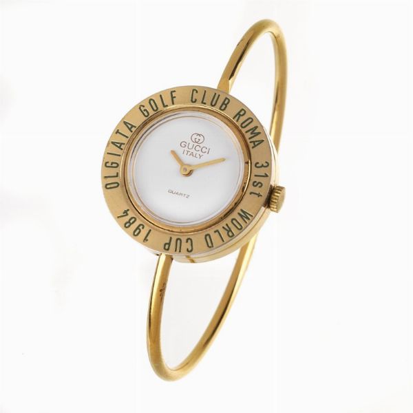 GUCCI : GUCCI OLGIATA GOLF CLUB ROMA 31ST WORLD CUP 1984  - Asta Orologi e penne - Associazione Nazionale - Case d'Asta italiane