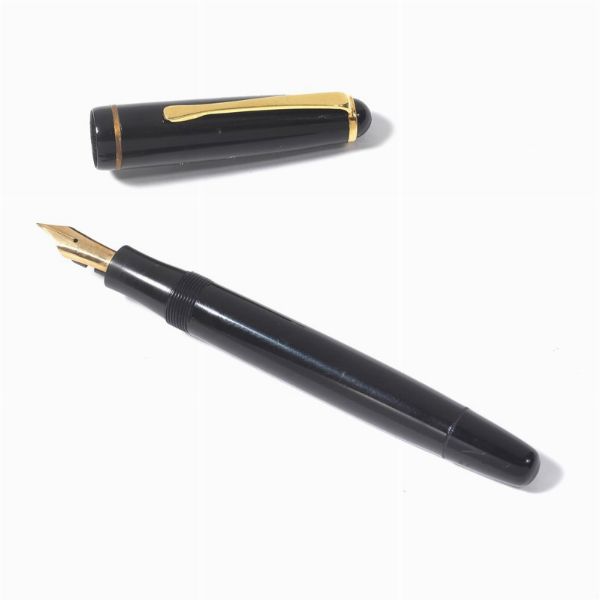 MONTBLANC PENNA STILOGRAFICA NERA "FABRIADO EN ESPANA"  - Asta Orologi e penne - Associazione Nazionale - Case d'Asta italiane