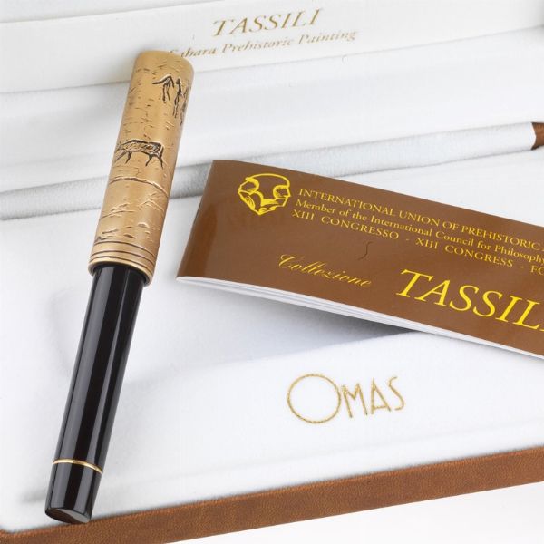 OMAS "TASSILI" PREHISTORIC SAHARA PENNA STILOGRAFICA EDIZIONE LIMITATA N. 916/1500  - Asta Orologi e penne - Associazione Nazionale - Case d'Asta italiane