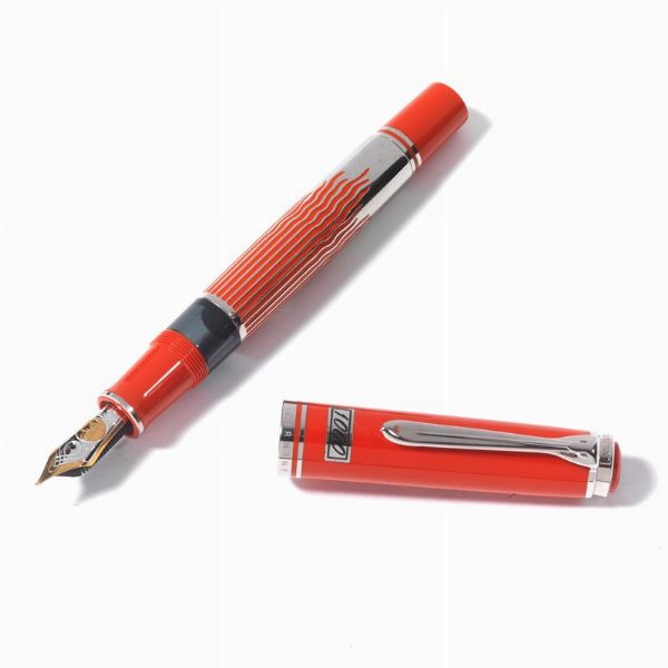 PELIKAN 1000 YEARS OF AUSTRIA PENNA STILOGRAFICA EDIZIONE LIMITATA N. 0629/1000 ANNO 1996  - Asta Orologi e penne - Associazione Nazionale - Case d'Asta italiane