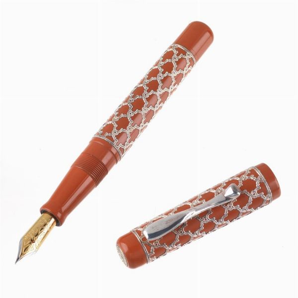 VISCONTI ALHAMBRA PENNA STILOGRAFICA EDIZIONE LIMITATA N. 434/888  - Asta Orologi e penne - Associazione Nazionale - Case d'Asta italiane