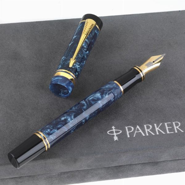 PARKER DUOFOLD CENTENNIAL PENNA STILOGRAFICA  - Asta Orologi e penne - Associazione Nazionale - Case d'Asta italiane