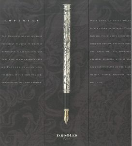 YARD-O-LED IMPERIAL DRAGON PENNA STILOGRAFICA EDIZIONE LIMITATA 616/1000 ANNO 1995  - Asta Orologi e penne - Associazione Nazionale - Case d'Asta italiane