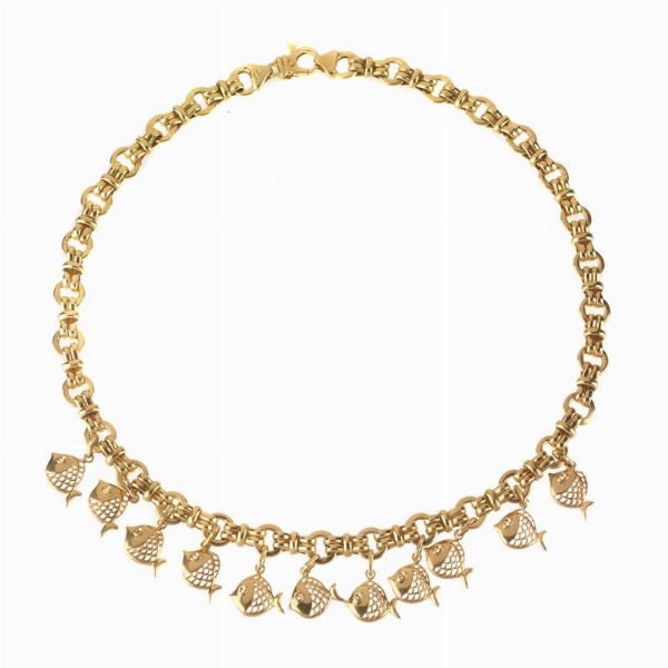 QUATTRO COLLANE A CATENA  - Asta Gioielli  - Associazione Nazionale - Case d'Asta italiane