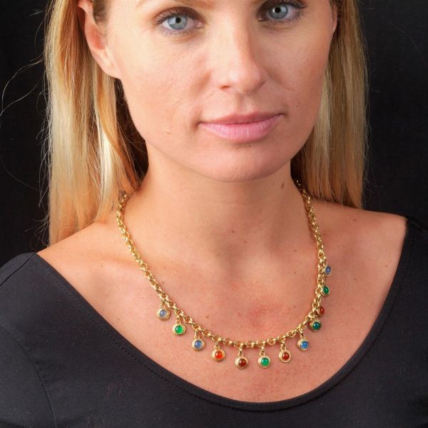 QUATTRO COLLANE A CATENA  - Asta Gioielli  - Associazione Nazionale - Case d'Asta italiane