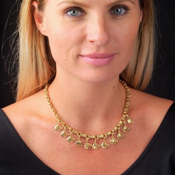 QUATTRO COLLANE A CATENA  - Asta Gioielli  - Associazione Nazionale - Case d'Asta italiane