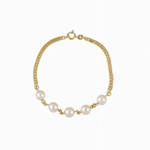 BRACCIALE CON PERLE  - Asta Gioielli  - Associazione Nazionale - Case d'Asta italiane