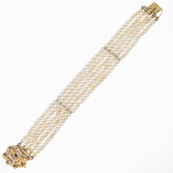 BRACCIALE DI PERLE  - Asta Gioielli  - Associazione Nazionale - Case d'Asta italiane