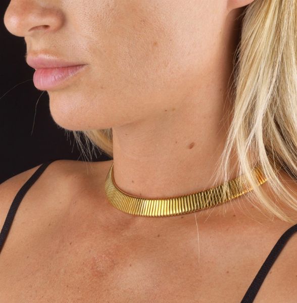 COLLANA TUBOGAS  - Asta Gioielli  - Associazione Nazionale - Case d'Asta italiane