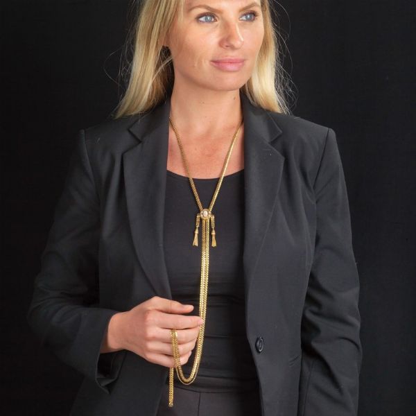 COLLANA SALISCENDI E PAIO DI ORECCHINI DI PERLE  - Asta Gioielli  - Associazione Nazionale - Case d'Asta italiane