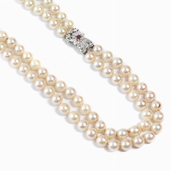 COLLANA DI PERLE  - Asta Gioielli  - Associazione Nazionale - Case d'Asta italiane