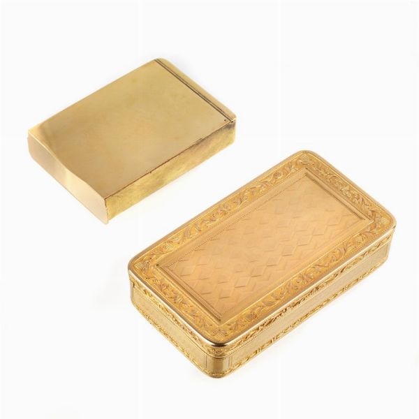 DUE SCATOLE  - Asta Gioielli  - Associazione Nazionale - Case d'Asta italiane