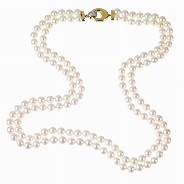 COLLANA DI PERLE  - Asta Gioielli  - Associazione Nazionale - Case d'Asta italiane