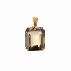 DEMI PARURE CON QUARZI AMETISTE E DIAMANTI  - Asta Gioielli  - Associazione Nazionale - Case d'Asta italiane