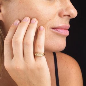 PICCOLO ANELLO CON DIAMANTI  - Asta Gioielli  - Associazione Nazionale - Case d'Asta italiane