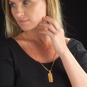 LUNGA COLLANA CON CROCIFISSO  - Asta Gioielli  - Associazione Nazionale - Case d'Asta italiane