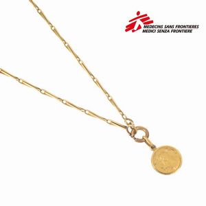 COLLANA A CATENA CON PENDENTI  - Asta Gioielli  - Associazione Nazionale - Case d'Asta italiane