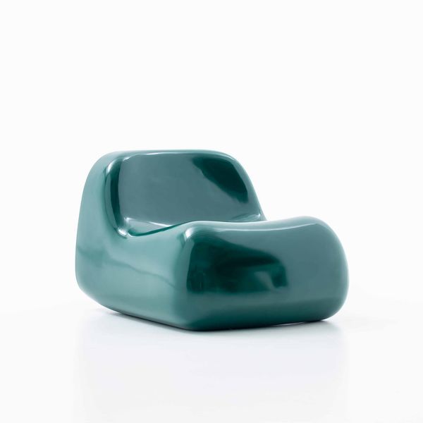 SITE / James & Suzan Wines : 010/100 Poltrona mod. Jumbo  - Asta 100+1. Alberto Rosselli per Saporiti Italia - Associazione Nazionale - Case d'Asta italiane