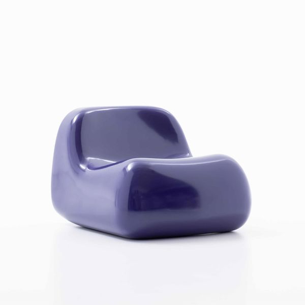 Studio Lipparini / Mauro Lipparini : 019/100 Poltrona mod. Jumbo  - Asta 100+1. Alberto Rosselli per Saporiti Italia - Associazione Nazionale - Case d'Asta italiane