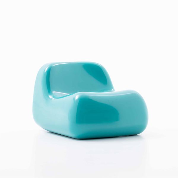 Carlos Zapata Studio / Carlos Zapata : 020/100 Poltrona mod. Jumbo  - Asta 100+1. Alberto Rosselli per Saporiti Italia - Associazione Nazionale - Case d'Asta italiane