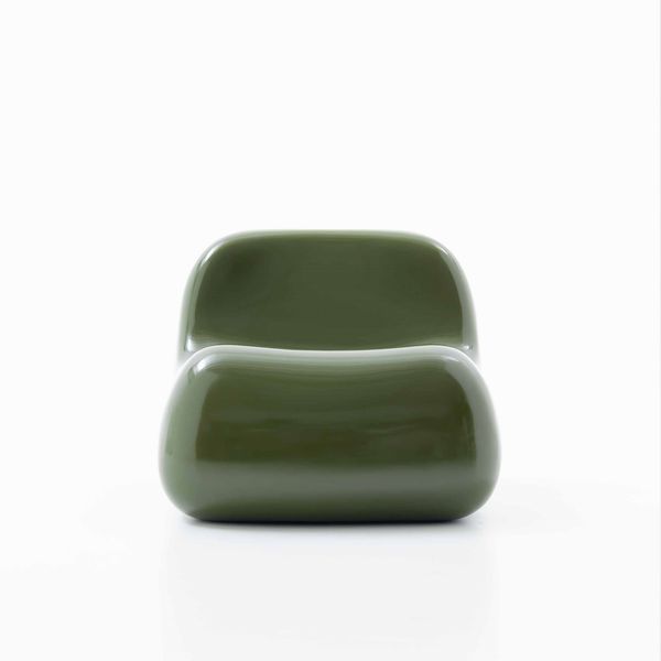 Jarel Portman, Bill Bradfield / Portman Architects : 026/100 Poltrona mod. Jumbo  - Asta 100+1. Alberto Rosselli per Saporiti Italia - Associazione Nazionale - Case d'Asta italiane