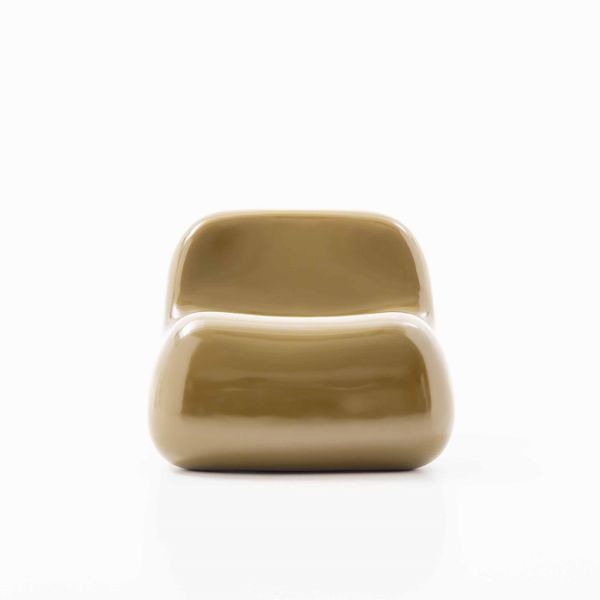 Studio Lipparini / Mauro Lipparini : 032/100 Poltrona mod. Jumbo  - Asta 100+1. Alberto Rosselli per Saporiti Italia - Associazione Nazionale - Case d'Asta italiane