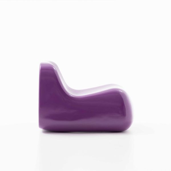 Jarel Portman, Bill Bradfield / Portman Architects : 040/100 Poltrona mod. Jumbo  - Asta 100+1. Alberto Rosselli per Saporiti Italia - Associazione Nazionale - Case d'Asta italiane