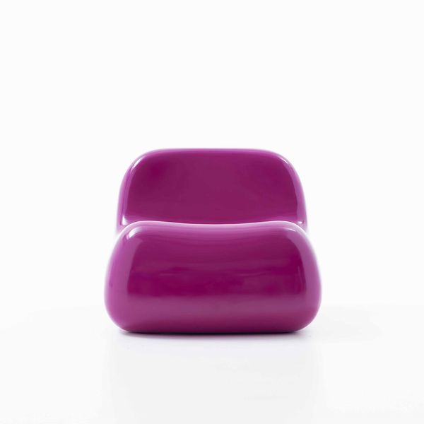 Fuksas Architects / Massimiliano & Doriana Fuksas : 050/100 Poltrona mod. Jumbo  - Asta 100+1. Alberto Rosselli per Saporiti Italia - Associazione Nazionale - Case d'Asta italiane