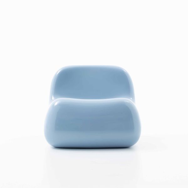 S20M / Antonio Ventimiglia : 051/100 Poltrona mod. Jumbo  - Asta 100+1. Alberto Rosselli per Saporiti Italia - Associazione Nazionale - Case d'Asta italiane