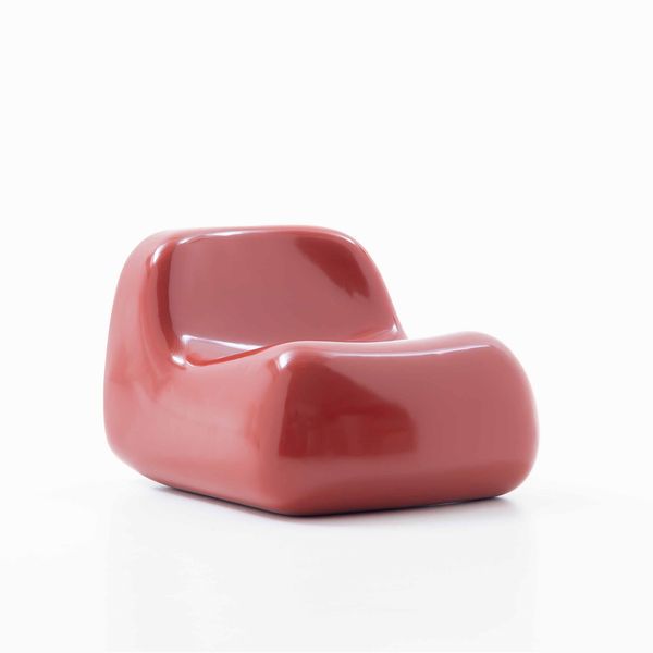 S20M / Antonio Ventimiglia : 052/100 Poltrona mod. Jumbo  - Asta 100+1. Alberto Rosselli per Saporiti Italia - Associazione Nazionale - Case d'Asta italiane