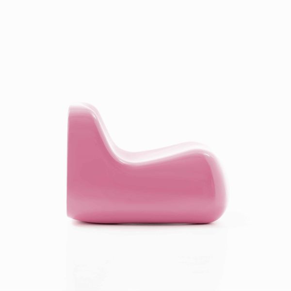 Jarel Portman, Bill Bradfield / Portman Architects : 053/100 Poltrona mod. Jumbo  - Asta 100+1. Alberto Rosselli per Saporiti Italia - Associazione Nazionale - Case d'Asta italiane