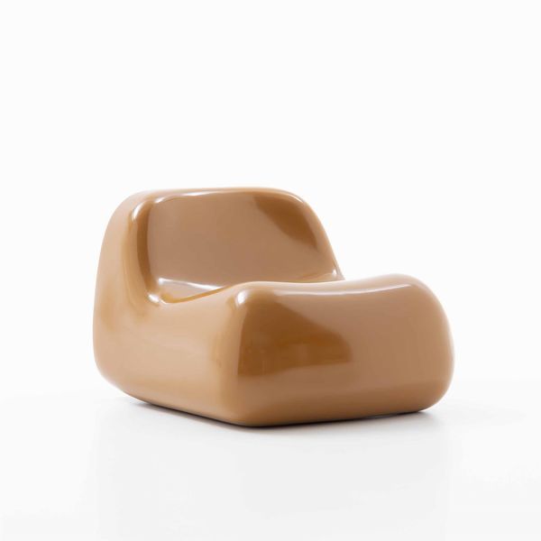 Park Associati / Michele Rossi, Filippo Pagliani : 055/100 Poltrona mod. Jumbo  - Asta 100+1. Alberto Rosselli per Saporiti Italia - Associazione Nazionale - Case d'Asta italiane