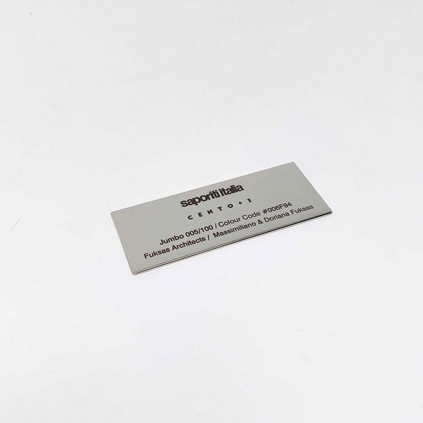 Fuksas Architects / Massimiliano & Doriana Fuksas : 005/100 Poltrona mod. Jumbo  - Asta 100+1. Alberto Rosselli per Saporiti Italia - Associazione Nazionale - Case d'Asta italiane