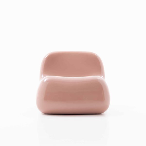 S20M / Antonio Ventimiglia : 063/100 Poltrona mod. Jumbo  - Asta 100+1. Alberto Rosselli per Saporiti Italia - Associazione Nazionale - Case d'Asta italiane