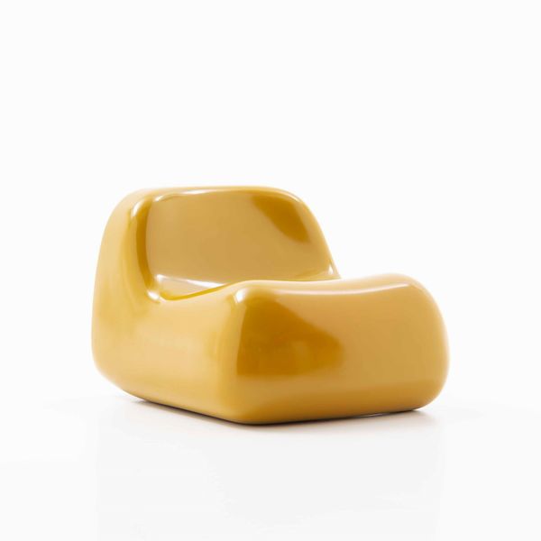 S20M / Antonio Ventimiglia : 067/100 Poltrona mod. Jumbo  - Asta 100+1. Alberto Rosselli per Saporiti Italia - Associazione Nazionale - Case d'Asta italiane