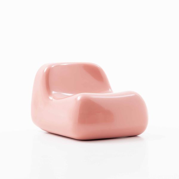 Studio Lipparini / Mauro Lipparini : 072/100 Poltrona mod. Jumbo  - Asta 100+1. Alberto Rosselli per Saporiti Italia - Associazione Nazionale - Case d'Asta italiane