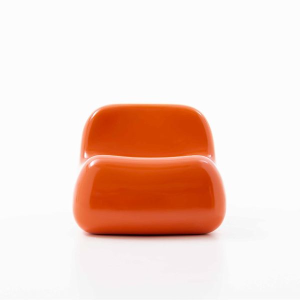 Toshiyuki Kita : 077/100 Poltrona mod. Jumbo  - Asta 100+1. Alberto Rosselli per Saporiti Italia - Associazione Nazionale - Case d'Asta italiane