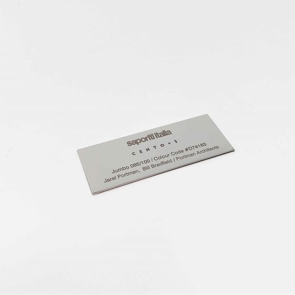 Jarel Portman, Bill Bradfield / Portman Architects : 085/100 Poltrona mod. Jumbo  - Asta 100+1. Alberto Rosselli per Saporiti Italia - Associazione Nazionale - Case d'Asta italiane