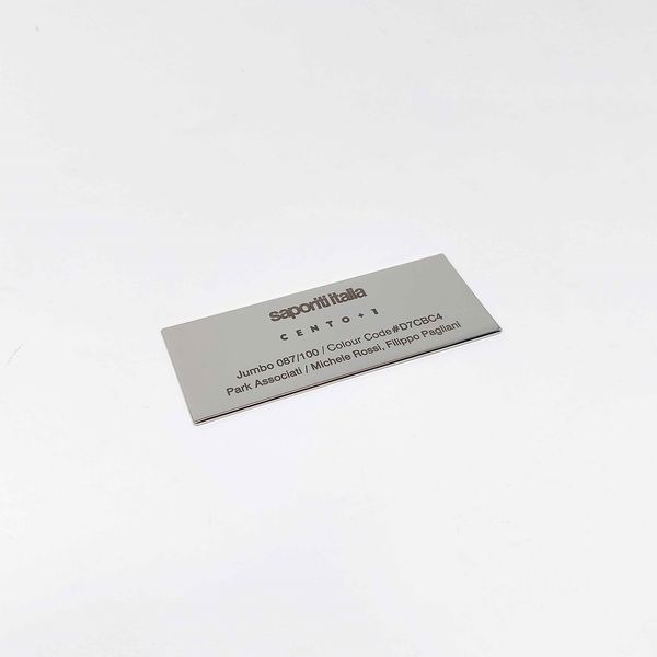 Park Associati / Michele Rossi, Filippo Pagliani : 087/100 Poltrona mod. Jumbo  - Asta 100+1. Alberto Rosselli per Saporiti Italia - Associazione Nazionale - Case d'Asta italiane