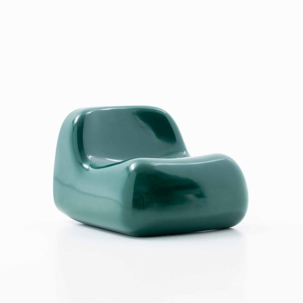 SITE / James & Suzan Wines : 009/100 Poltrona mod. Jumbo  - Asta 100+1. Alberto Rosselli per Saporiti Italia - Associazione Nazionale - Case d'Asta italiane