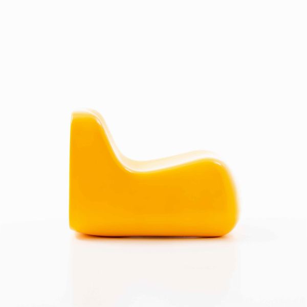 Jarel Portman, Bill Bradfield / Portman Architects : 097/100 Poltrona mod. Jumbo  - Asta 100+1. Alberto Rosselli per Saporiti Italia - Associazione Nazionale - Case d'Asta italiane